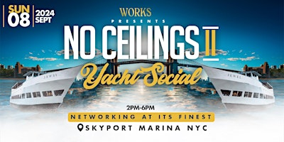 Immagine principale di No Ceilings 2: Yacht Social (NYC) 