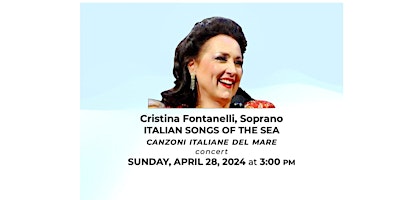 Hauptbild für Cristina Fontanelli- Italian Songs Of The Sea