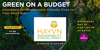 Imagen principal de Green on a Budget: Affordable Environmentally Friendly Fixes for Small Biz!