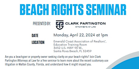 Beach Rights Seminar