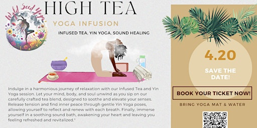 Imagem principal do evento High Tea Yoga Infusion