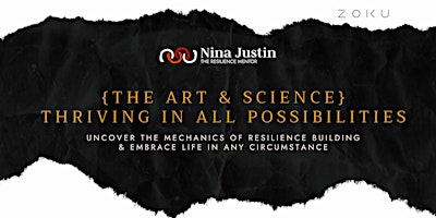 Imagem principal do evento The Art & Science: Thriving in All Possibilities