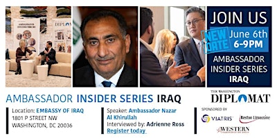 Immagine principale di Ambassador Insider Series: Iraq 
