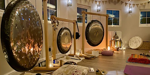 Full Moon Gong Bath/Sound Healing Journey with Cacao. primary image