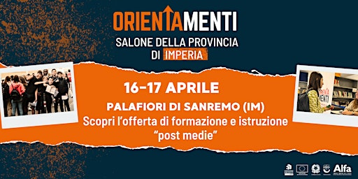 Primaire afbeelding van Orientamenti Imperia: salone provinciale (ingresso pubblico)