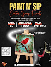 Sip and Paint at Harvest Moon Brewery