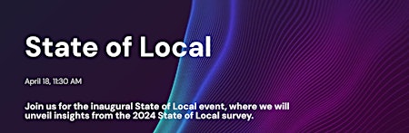 Imagem principal do evento State of Local