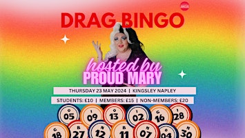 Imagem principal do evento Amicus Presents: Drag Bingo