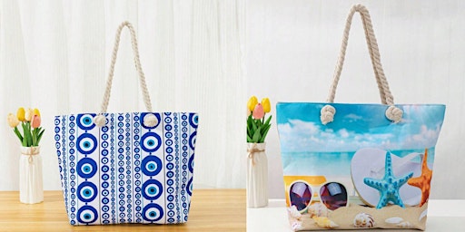 Boozy Brushes X Destination Asbury | Shop, Sip & Paint Beach Bags primary image