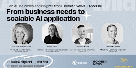Gen AI usecases: From business needs to scalable AI applications