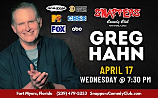 Greg Hahn One Night Only Comedy Show primary image