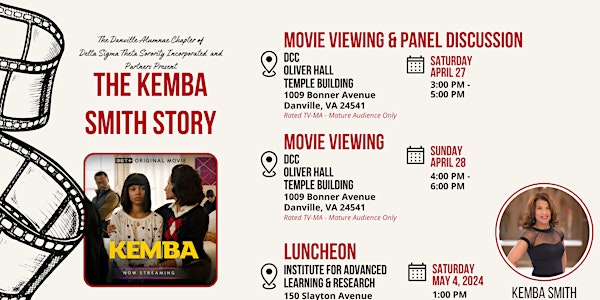 The Kemba Story &  Luncheon