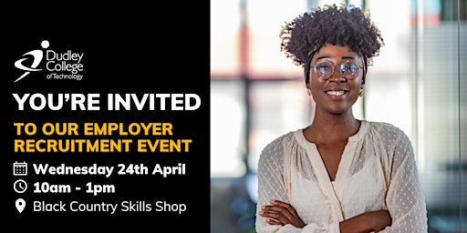 Primaire afbeelding van Employer Recruitment Event - Black Country Skills Shop