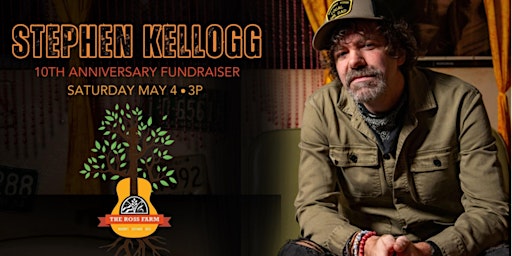 Imagem principal de Stephen Kellogg Afternoon Concert on the Lawn 5/4/24