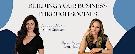 Building Your Business Through Socials