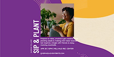 Sip & Plant: Planting Seeds of Vision primary image