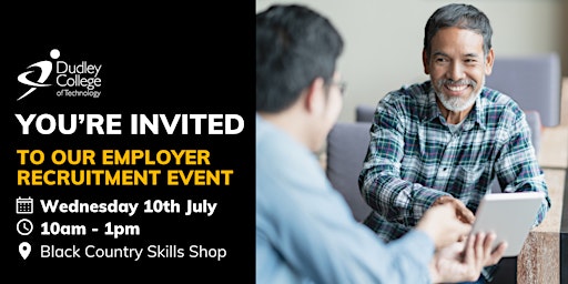 Employer Recruitment Event - Black Country Skills Shop primary image