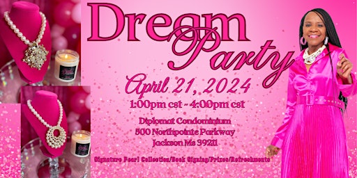 Dream Party and Book Signing Event primary image
