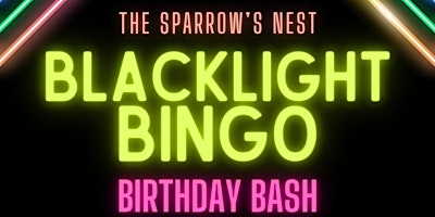 Primaire afbeelding van Sparrow's Nest Blacklight Bingo