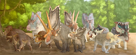 Burpee Museum Art of the Earth - Horned Faces (Ceratopsians) primary image