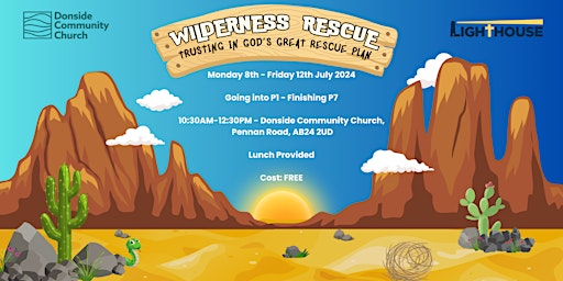 Wilderness Rescue  Holiday Bible Club primary image