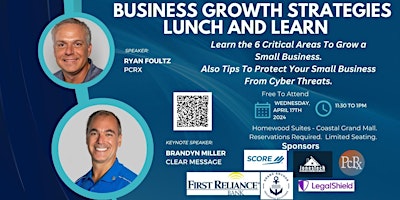 Primaire afbeelding van Business Growth Strategies Lunch and Learn