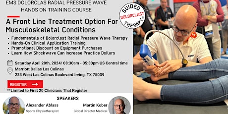 EMS Dolorclast® Radial Pressure Wave Training