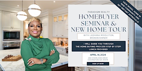 Homebuyer Seminar & New Home Tour with Paradigm Realty primary image