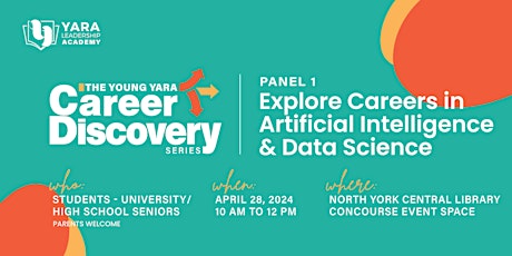 The Young Yara Career Discovery Series - AI & Data Science (Panel 1)