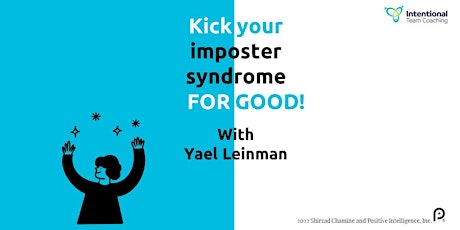 Kick your imposter syndrome for GOOD! Evening taster session