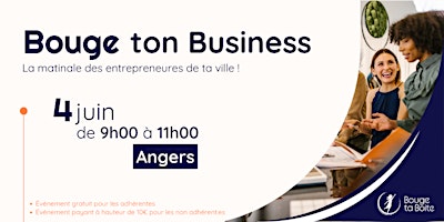 Imagem principal do evento Bouge ton Business à Angers