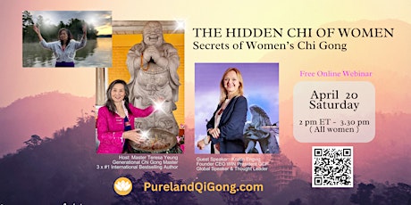 Immagine principale di The Hidden Chi of Women (Online Webinar) 