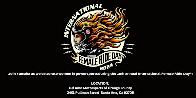 Imagen principal de Celebrate International Female Ride Day® with Yamaha!