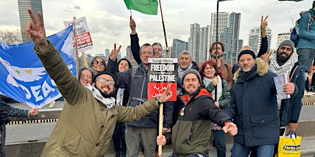 Palestine national march from York