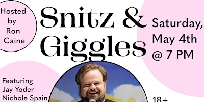 Imagem principal do evento Snitz & Giggles