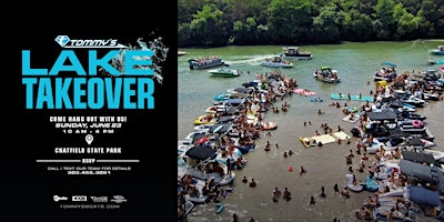 Imagem principal do evento LAKE TAKEOVER with Tommy's Boats