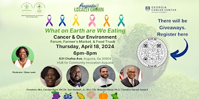 Imagem principal do evento What on Earth are We Eating: Cancer & Our Environment