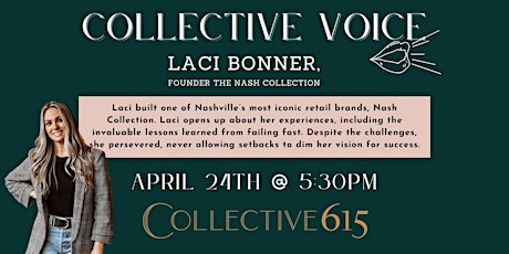 Collective Voice: Lived Experience with Laci Bonner