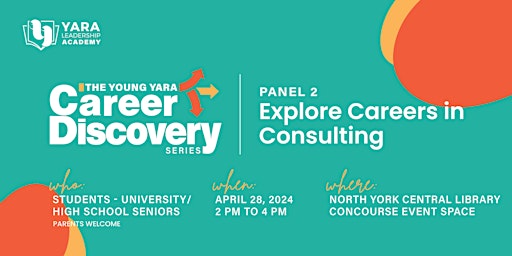 Immagine principale di The Young Yara Career Discovery Series - Consulting (Panel 2) 