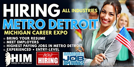 Primaire afbeelding van Detroit Regional Career Expo July 31, 2024