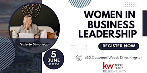Women in Business Leadership with Valerie Simoneau primary image