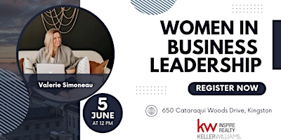 Women in Business Leadership with Valerie Simoneau primary image