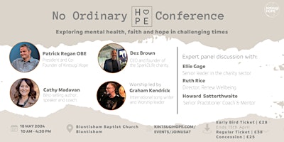 Primaire afbeelding van National Conference - No Ordinary Hope