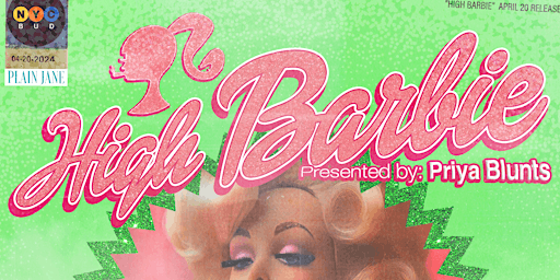 Primaire afbeelding van HIGH BARBIE: 4/20 Comedy Show & Party