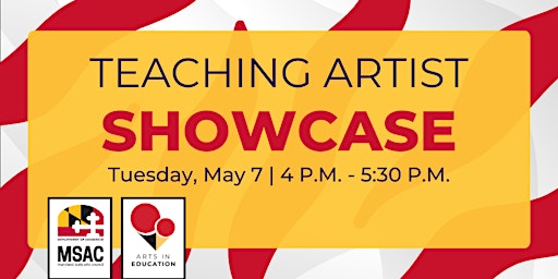 Primaire afbeelding van Arts in Education Teaching Artist Roster Showcase (Part 2)