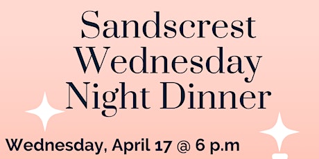 Sandscrest Wednesday Night Dinner primary image