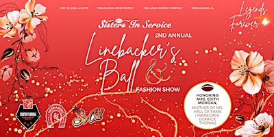 Primaire afbeelding van Linebackers Ball & Fashion Show: Legends Live Forever