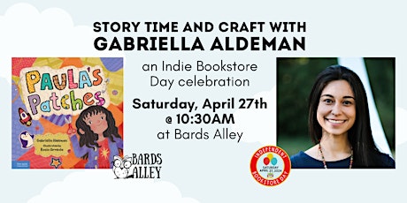 Story Time and Craft with author Gabriella Aldeman