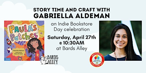 Imagem principal de Story Time and Craft with author Gabriella Aldeman