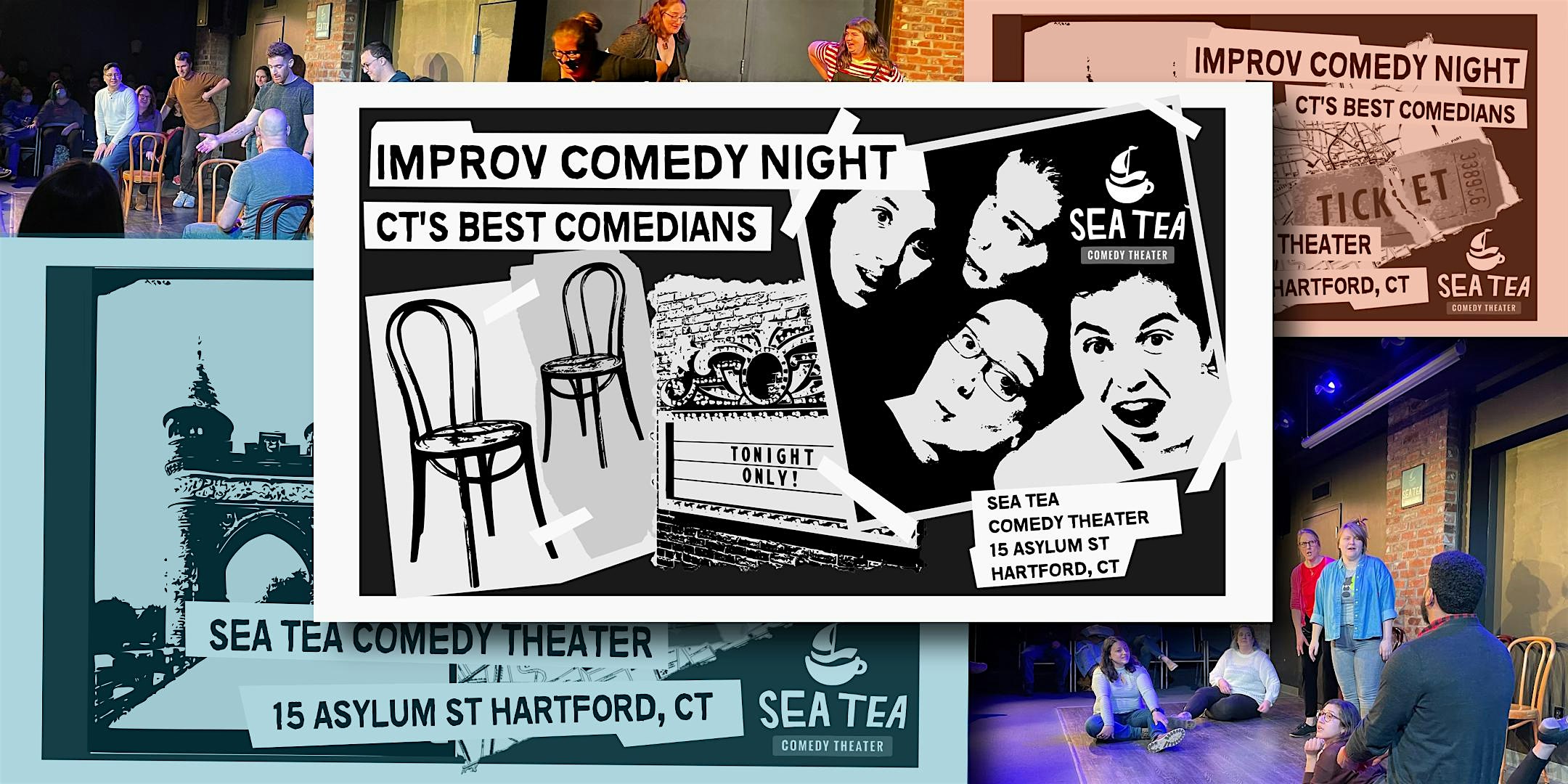 Improv Comedy Night w Sea Tea TourCo, Rumour Cauldron, Part-Time Lifeguards